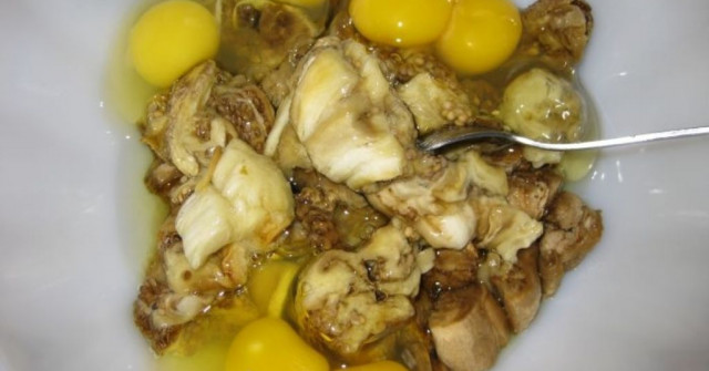 קיש חצילים וגבינה מלוחה