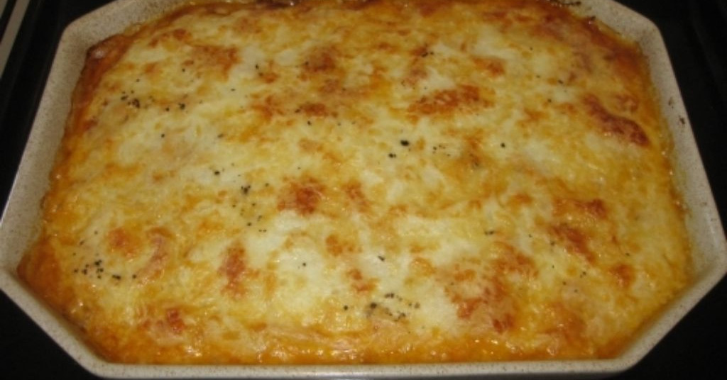 מאפה קישואים ועגבניות