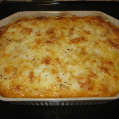 מאפה קישואים ועגבניות