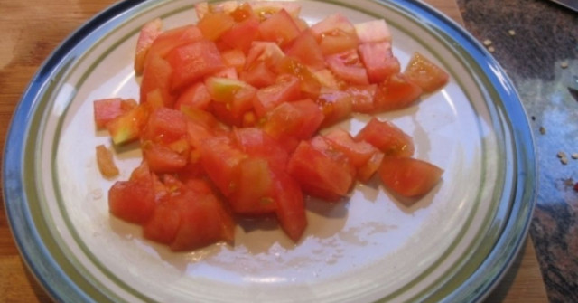 מאפה קישואים ועגבניות