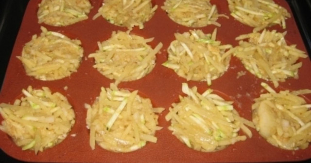 לביבות תפוחי אדמה וקישואים