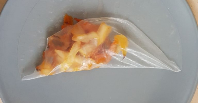 דפי אורז במילוי ירקות