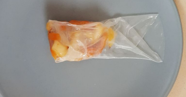 דפי אורז במילוי ירקות