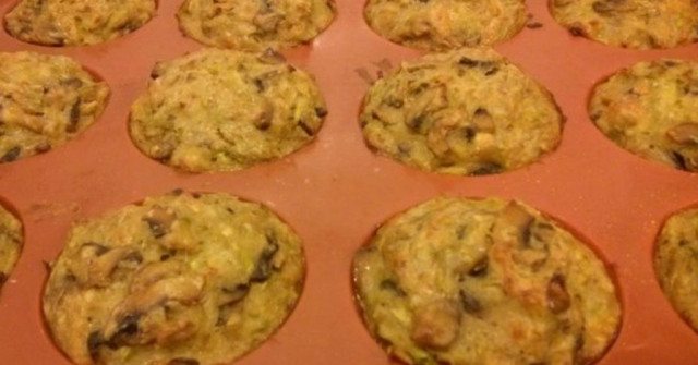 מאפינס קישואים ופטריות