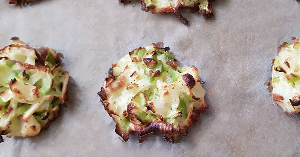 קציצות אדממה, ברוקולי, כרישה וכרובית