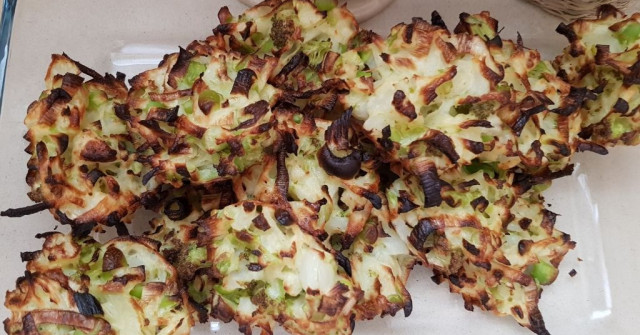 קציצות אדממה, ברוקולי, כרישה וכרובית