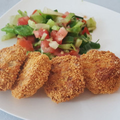 נאגטס אפוי או מטוגן