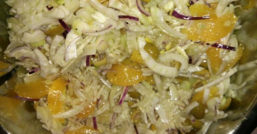 סלט שומר ותפוזים