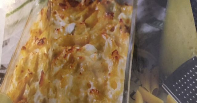 פשטידת פסטה וגבינות