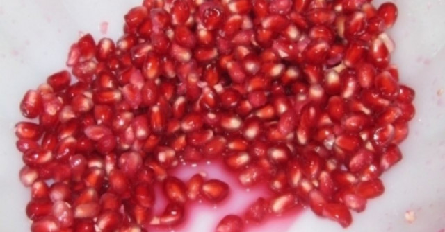 סלט סלק ורימונים