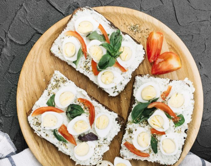 סנדוויץ ביצה קשה