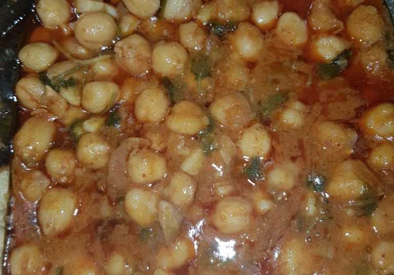 גרגרי חומוס מבושל