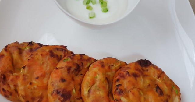 לביבות זוקיני ובטטה בתנור