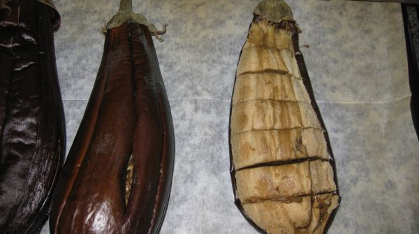 קנלוני ממולא בחצילים וגבינה מלוחה