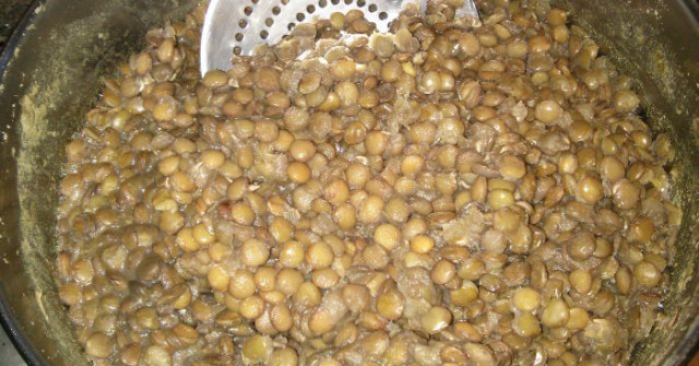 קציצות עדשים ובטטה