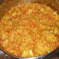 קישואים, גזר ובורגול