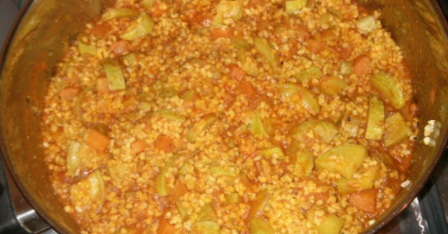 קישואים, גזר ובורגול