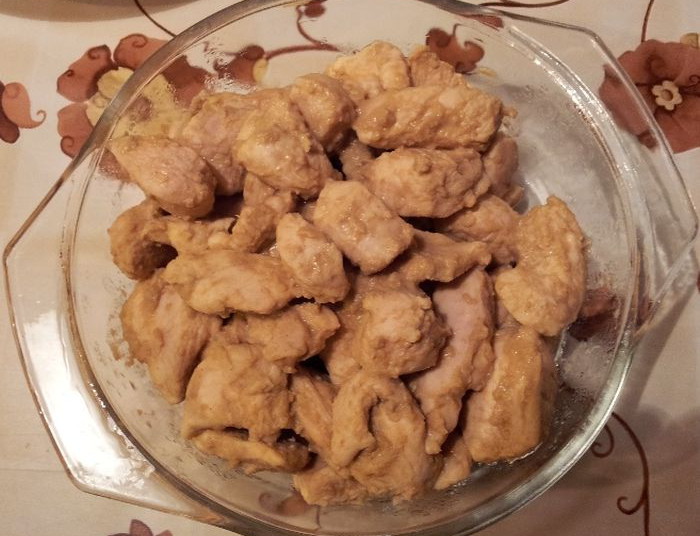 חזה עוף ברוטב טריאקי