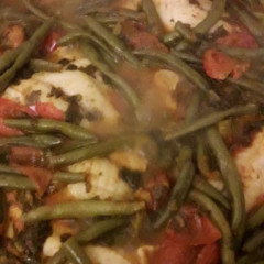 דגי אמנון וירקות