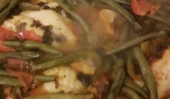 דגי אמנון וירקות