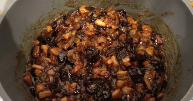 פודינג פירות יבשים