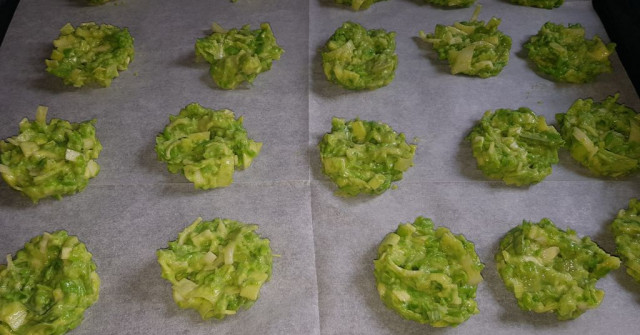 קציצות כרישה ואפונה