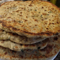 פיתות זוקיני במחבת