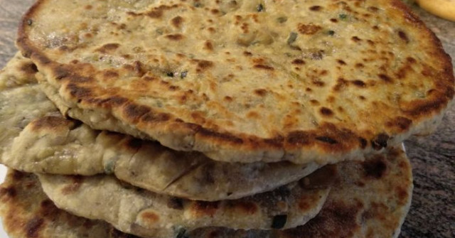 פיתות זוקיני במחבת