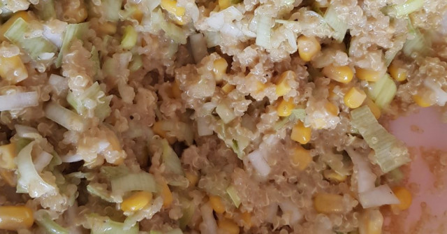 קציצות קינואה ותירס