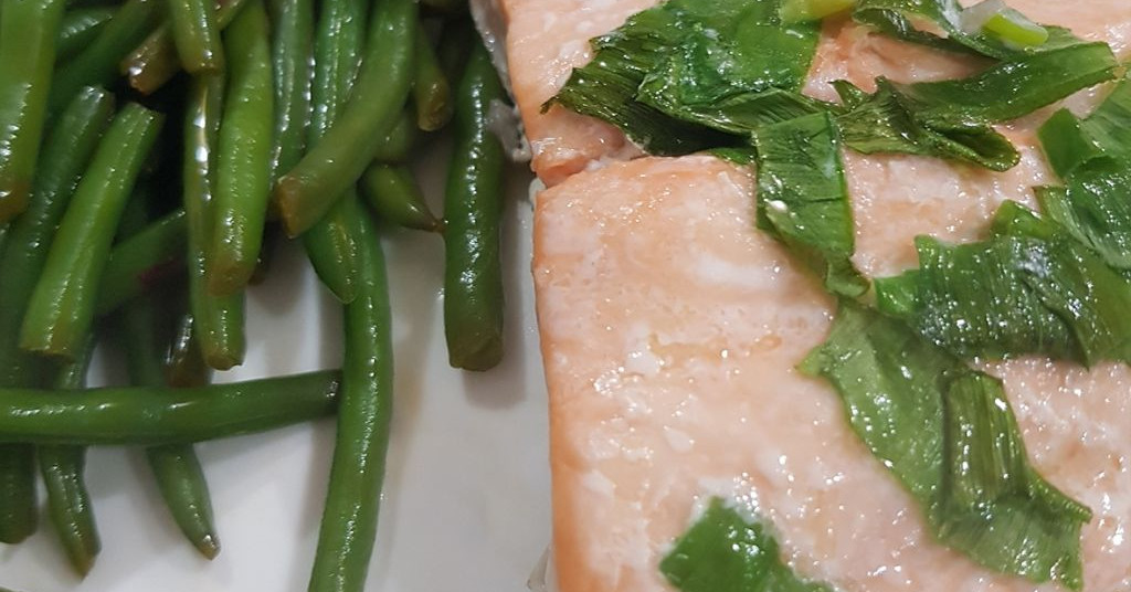 דג סלמון בתנור