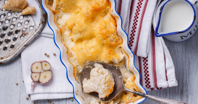 כרובית בגבינה