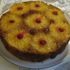 עוגת אננס הפוכה