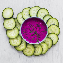 ממרח טחינה סלק