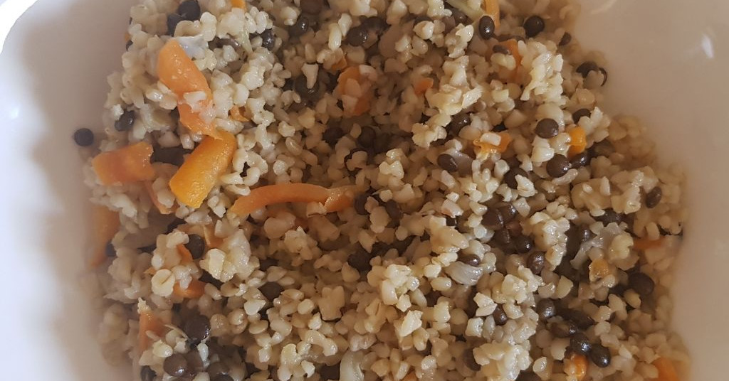 בורגול וירקות