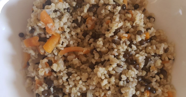 בורגול וירקות