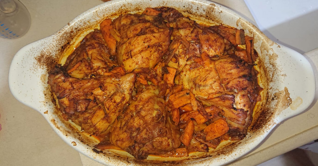 עוף בתנור