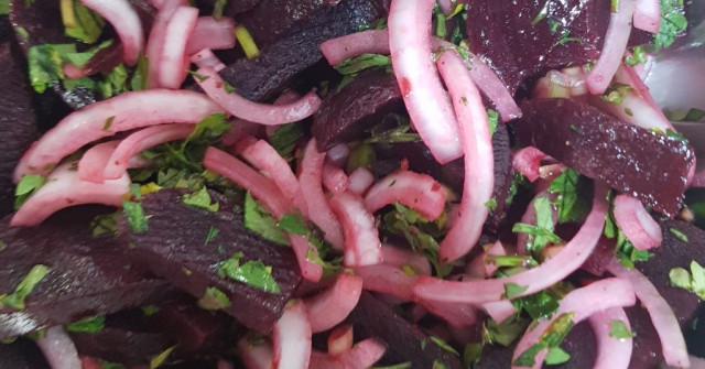 סלט סלק מבושל