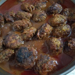 קציצות כרישה ובשר