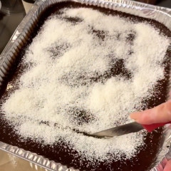 עוגת שוקולד וקוקוס