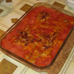 בצק פילו ממולא בבשר טחון