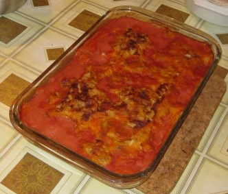 בצק פילו ממולא בבשר טחון