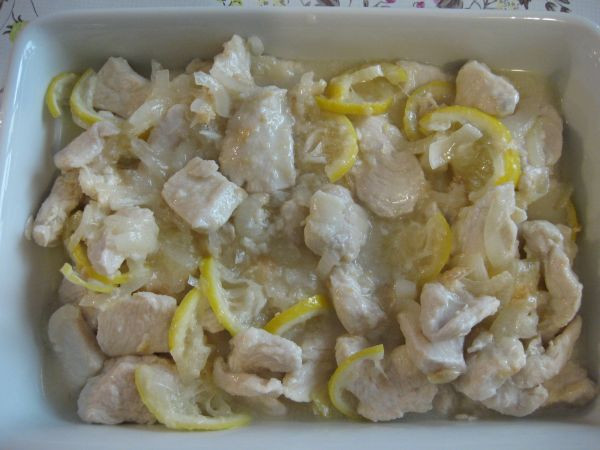 חזה עוף בלימון