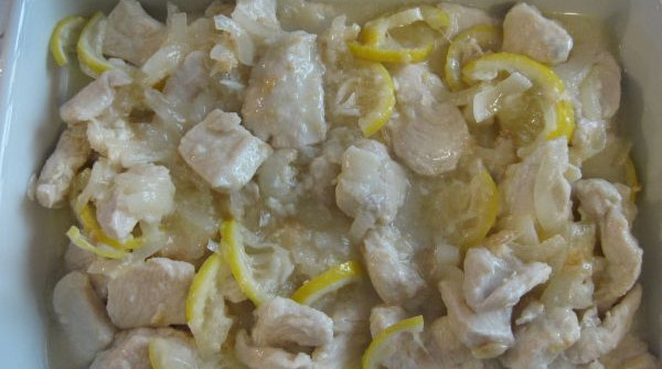 חזה עוף בלימון