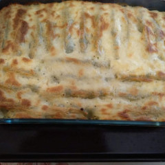 קנלוני ממולא תרד וריקוטה