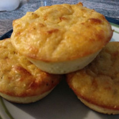 מאפינס בצל, ברוקולי וגבינות