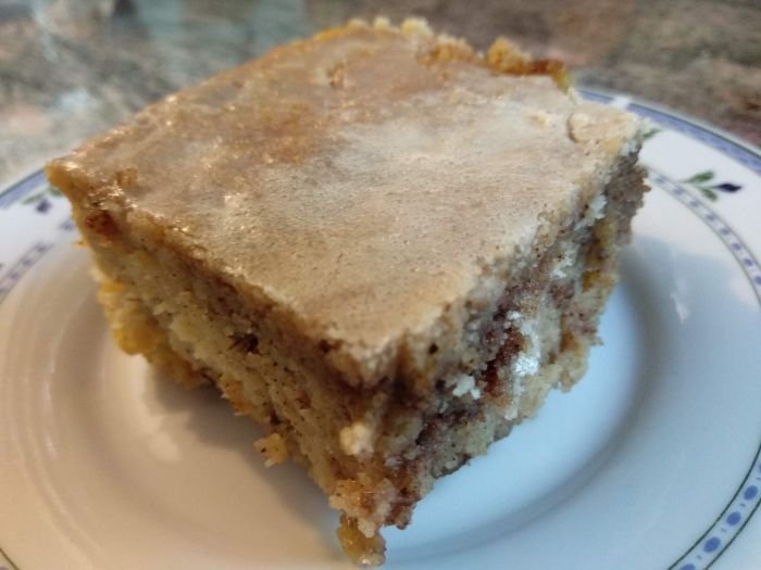 עוגת קינמון עם קמח שקדים