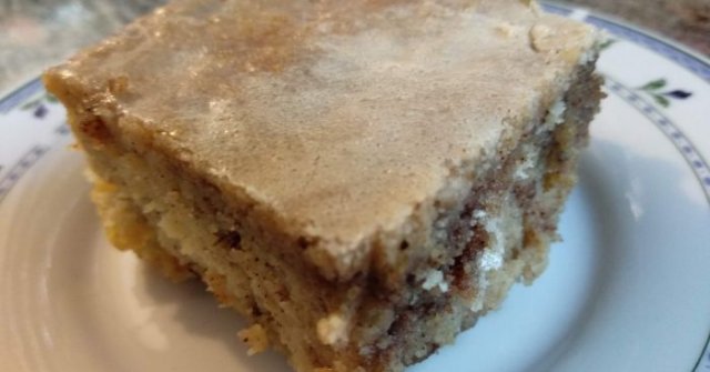 עוגת קינמון עם קמח שקדים