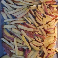 ציפס אפוי אחד אחד