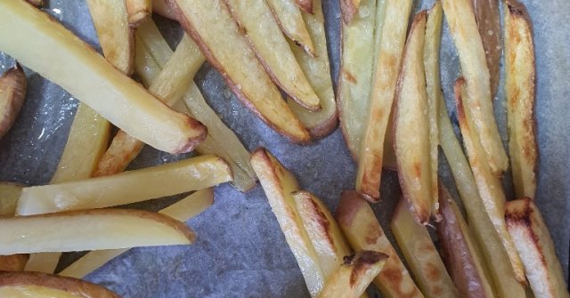 ציפס אפוי אחד אחד