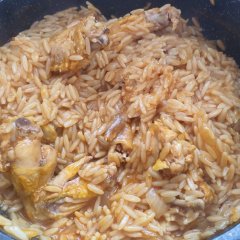 עוף ופתיתים בסיר אחד